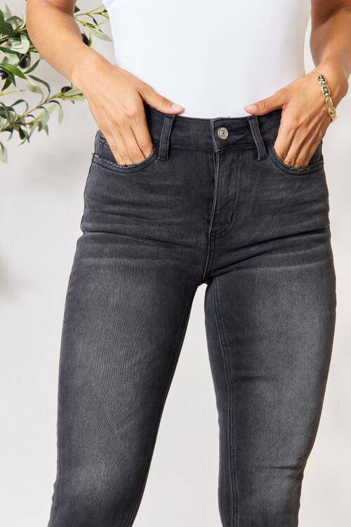BAYEAS Cropped Skinny Jeans - Rose Gold Co. Shop