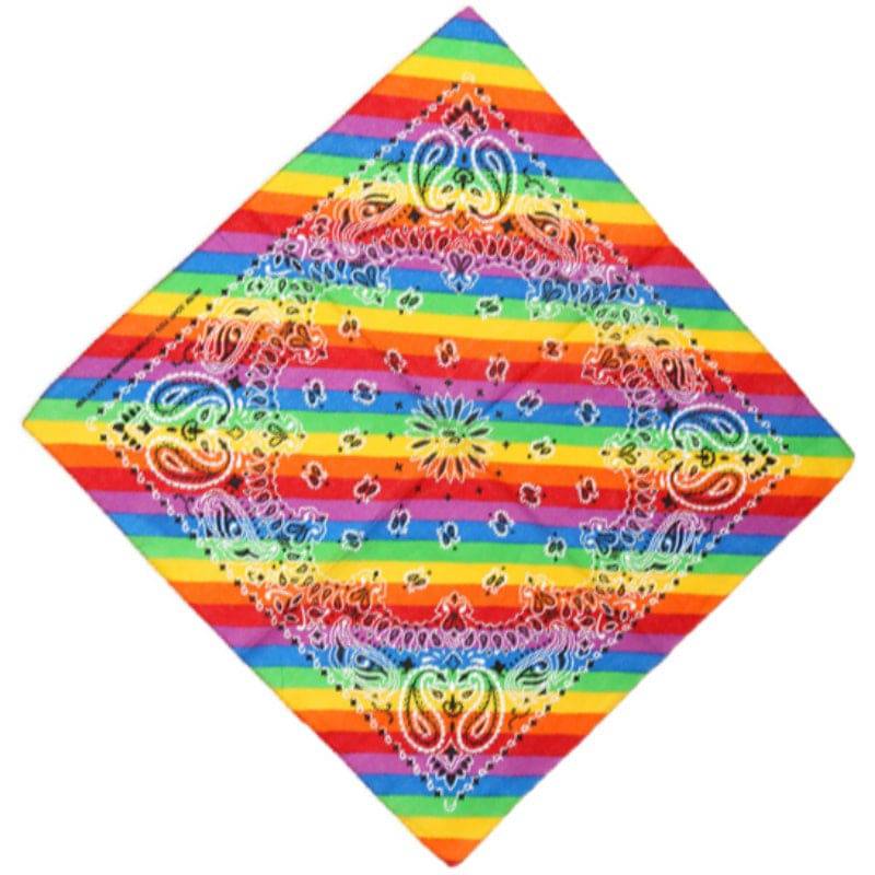 Rainbow LGBT Cotton Bandana - Rose Gold Co. Shop