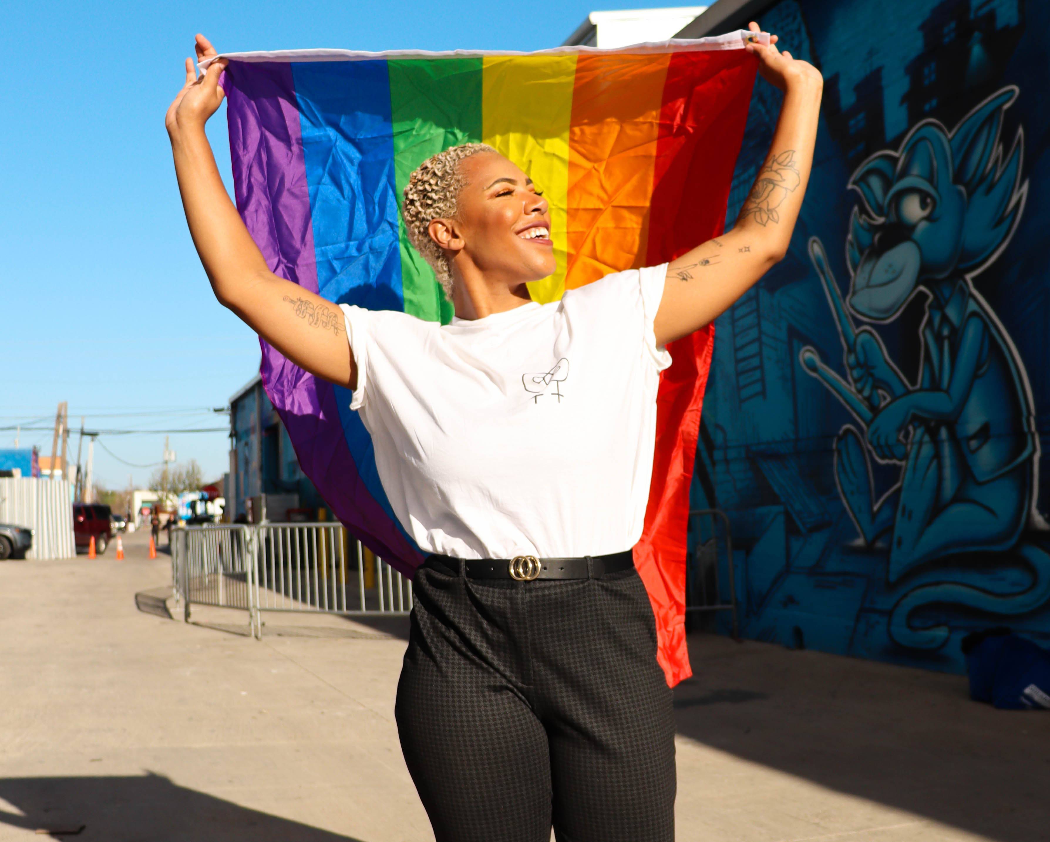 Rainbow LGBT Pride Flag 3x5 ft