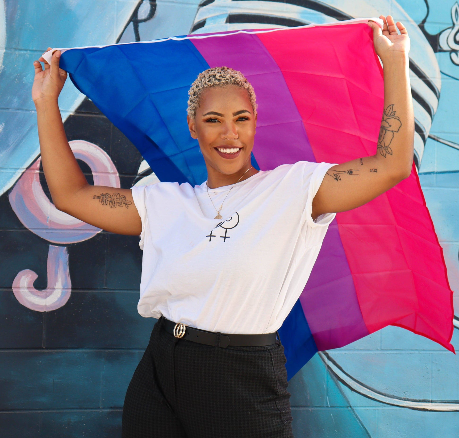 Bisexual Bi Pride Flag