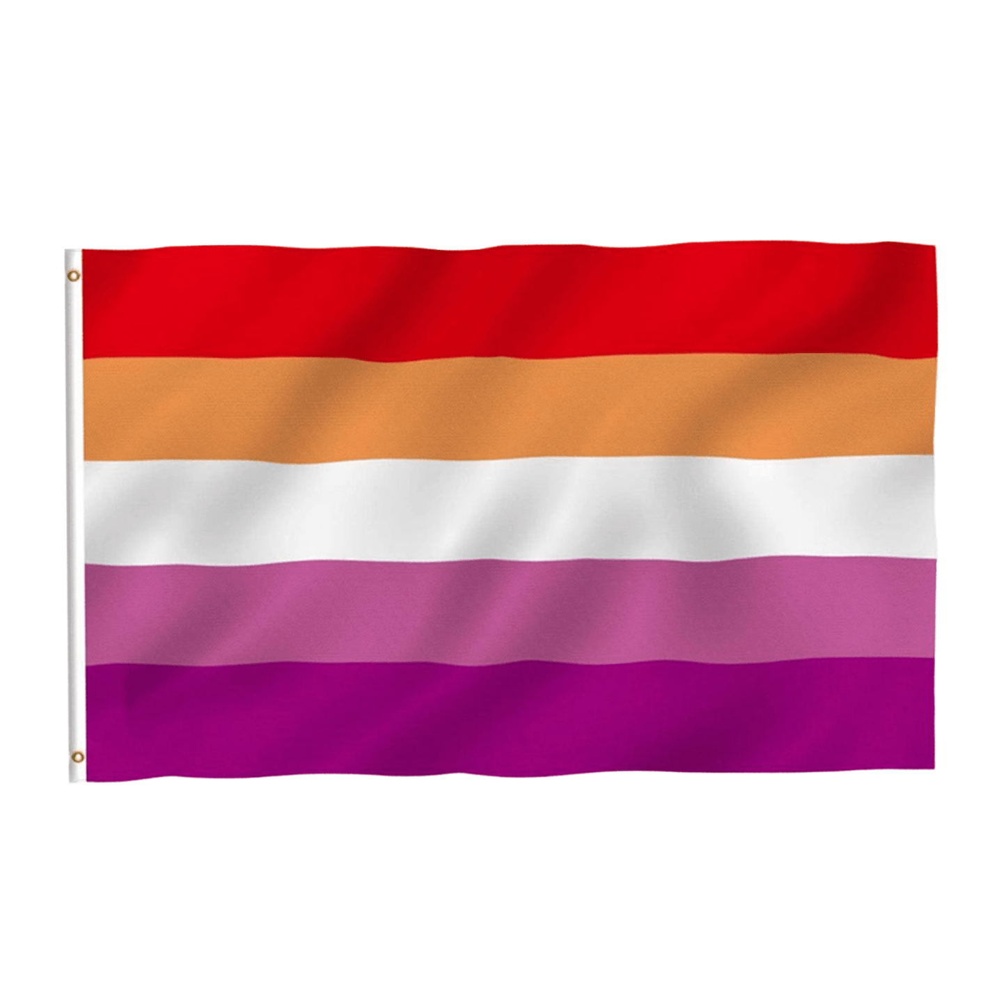 Sunset Lesbian 3 x 5 Ft Flag - Rose Gold Co. Shop