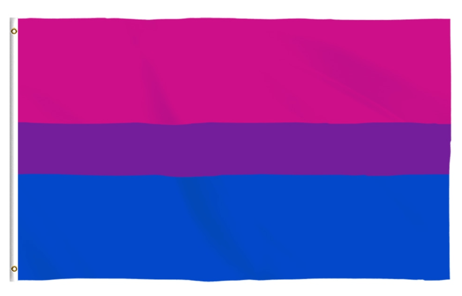Bisexual Bi Pride Flag 3x5ft
