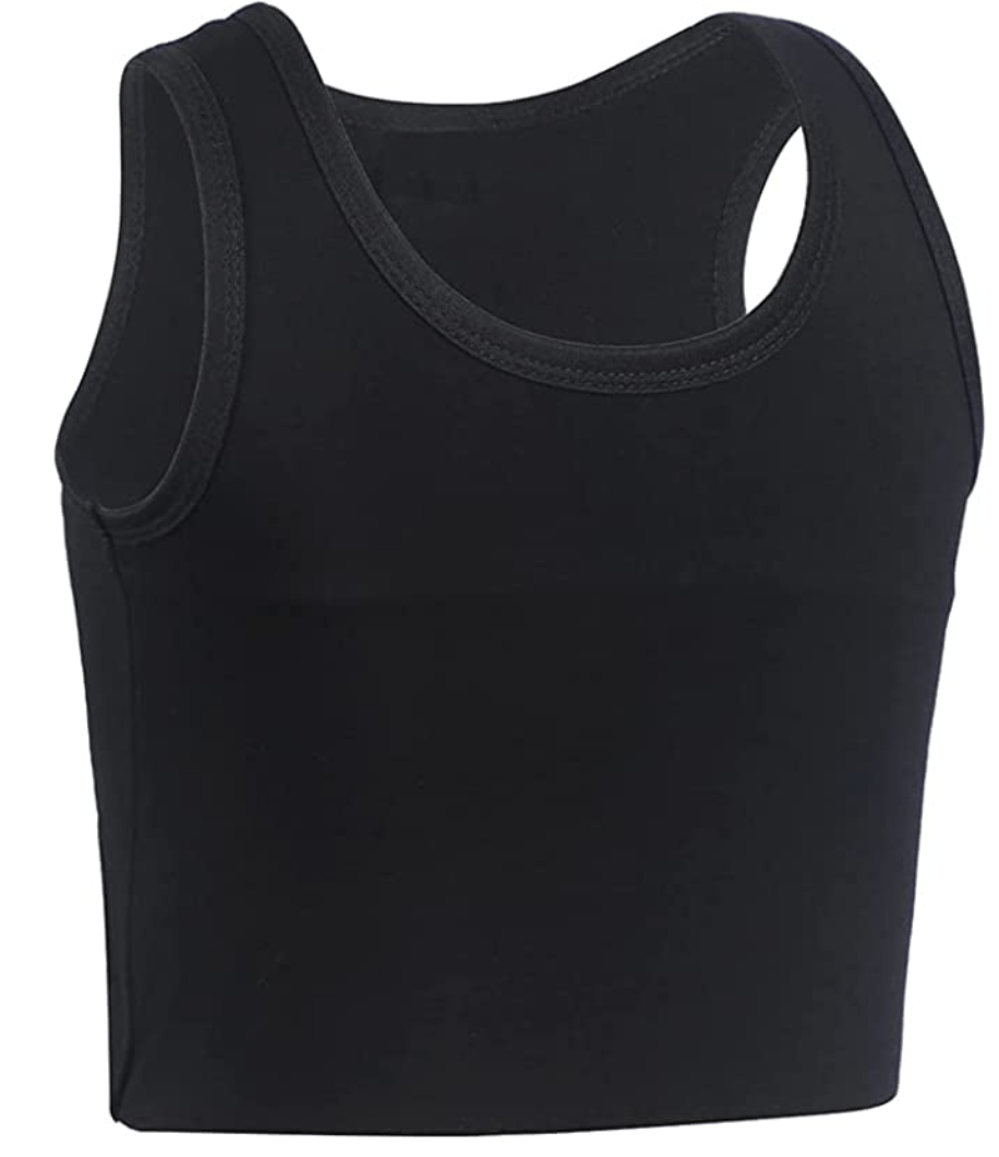 Chest Binder Women Breathable Cotton Elastic Band Colors Chest Binder  Athletic Sports Bra (Color : Gray, Size : XX-Large) : : Clothing,  Shoes & Accessories