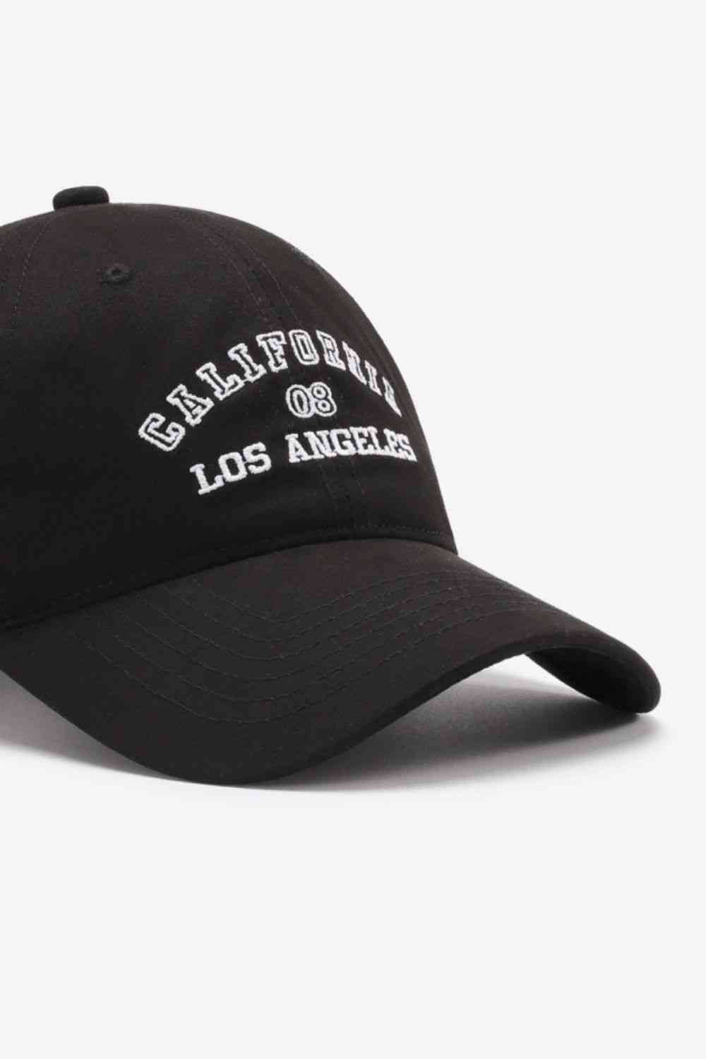 CALIFORNIA LOS ANGELES Adjustable Baseball Cap - Rose Gold Co. Shop