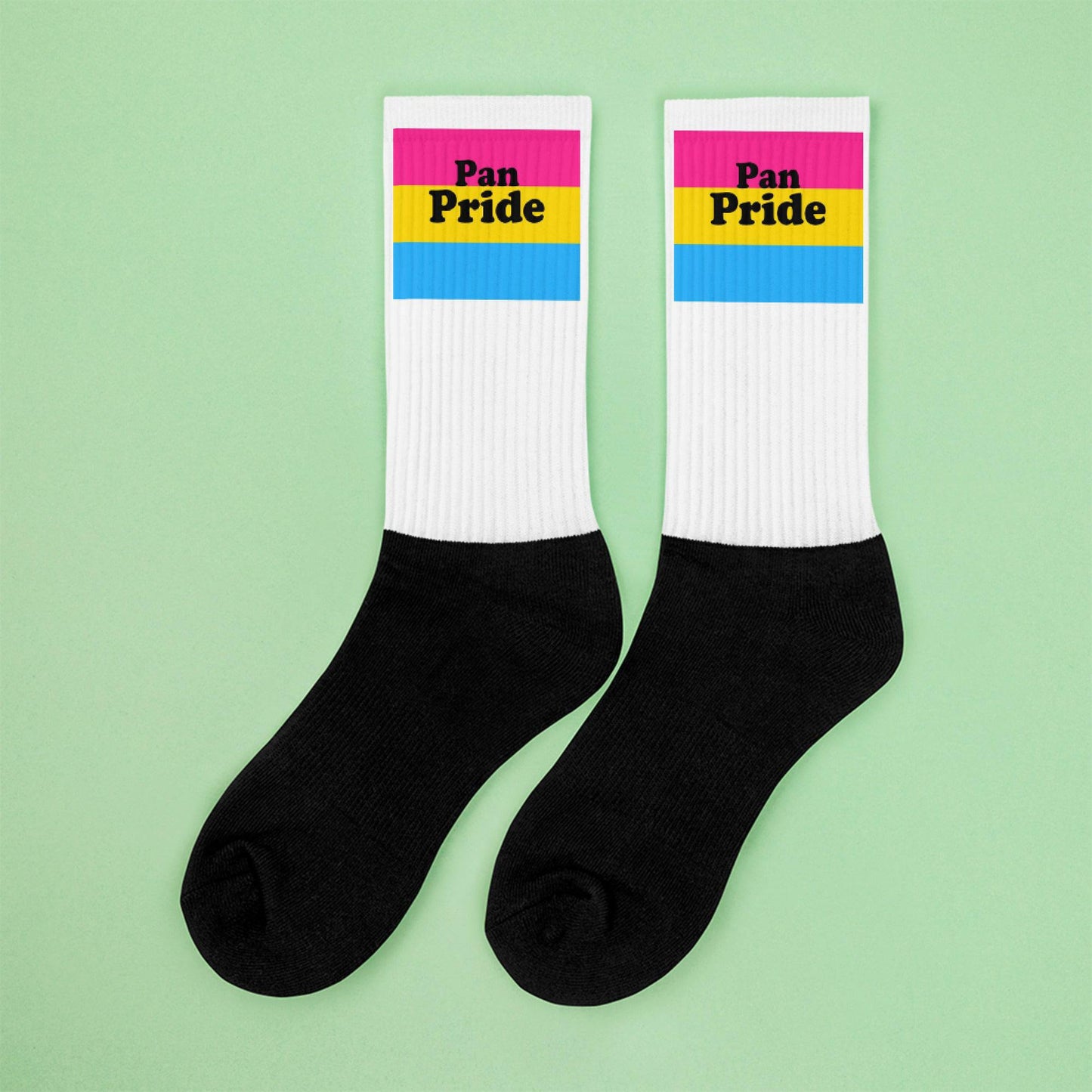 Pan Pansexual Pride Socks - Rose Gold Co. Shop