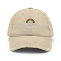 Sorry Mom I Like Girls embroidered hat, view 4 — Rose Gold Co