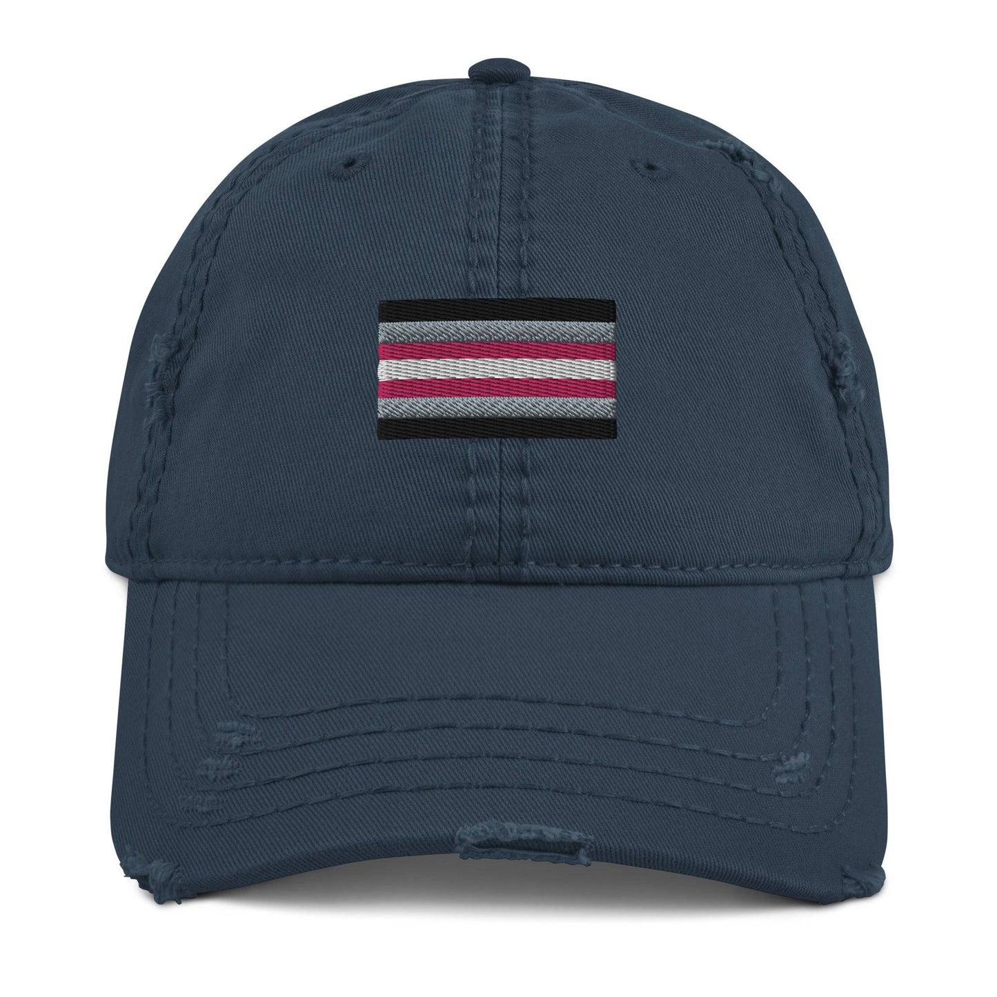 Demigirl Pride Flag Hat - Rose Gold Co. Shop