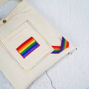 Rainbow Pride Canvas Tote Bag - Rose Gold Co. Shop