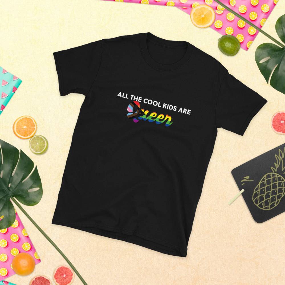 All the Cool Kids Are Queer T-Shirt - Rose Gold Co. Shop