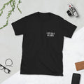I Put the B in LGBTQ bisexual pocket tee, view 3 — Rose Gold Co