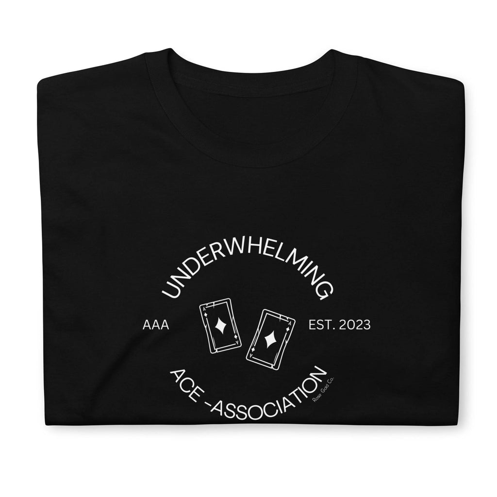 Underwhelming Ace Club tee, view 6 — Rose Gold Co