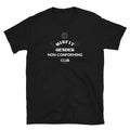 Misfit Gender Non-Conforming Club tee, view 2 — Rose Gold Co
