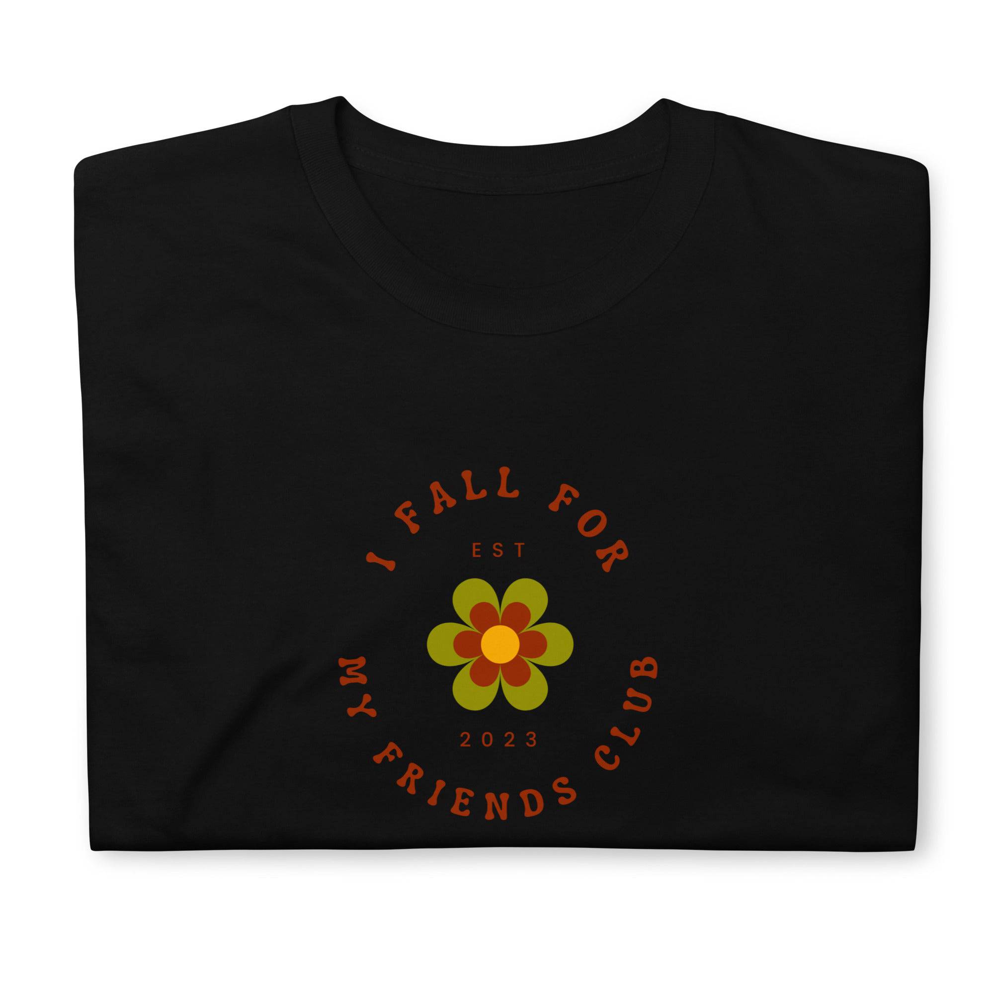 I Fall for My Friends Club tee, view 4 — Rose Gold Co