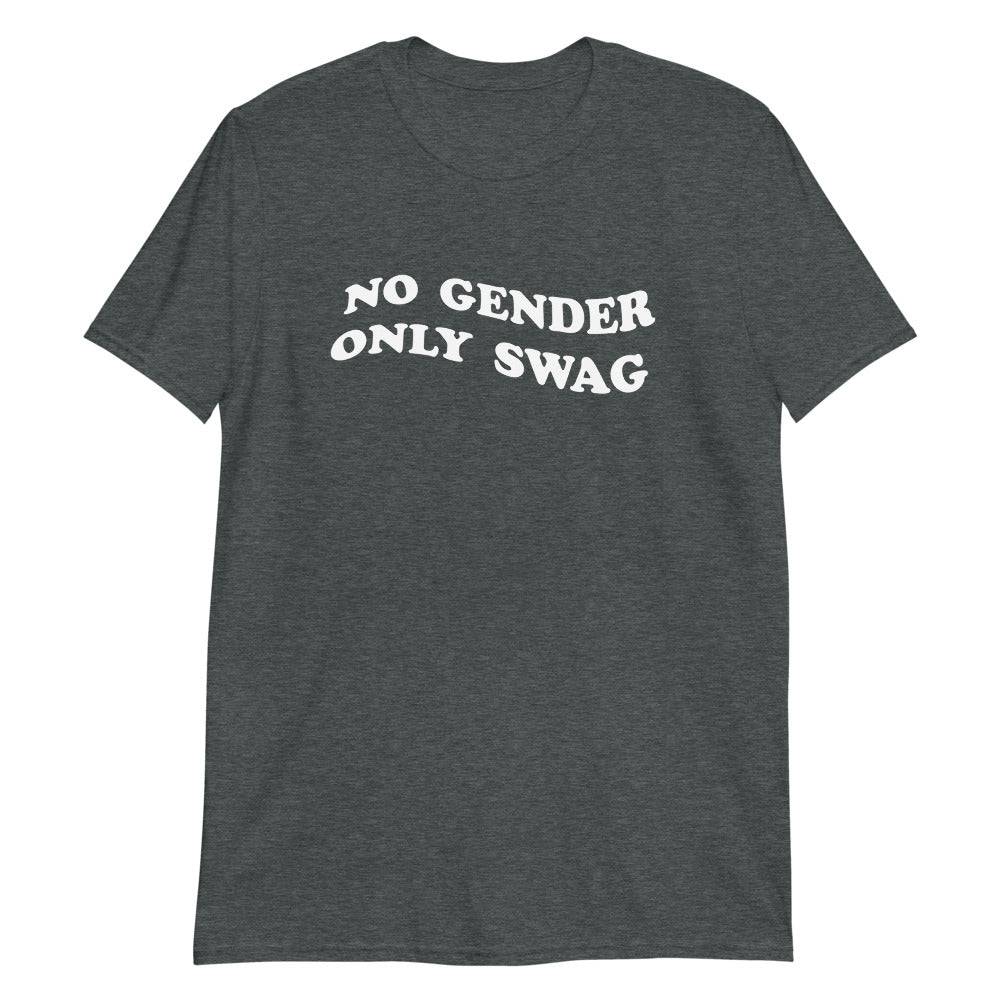 No Gender Only Swag non-binary tee, view 6 — Rose Gold Co