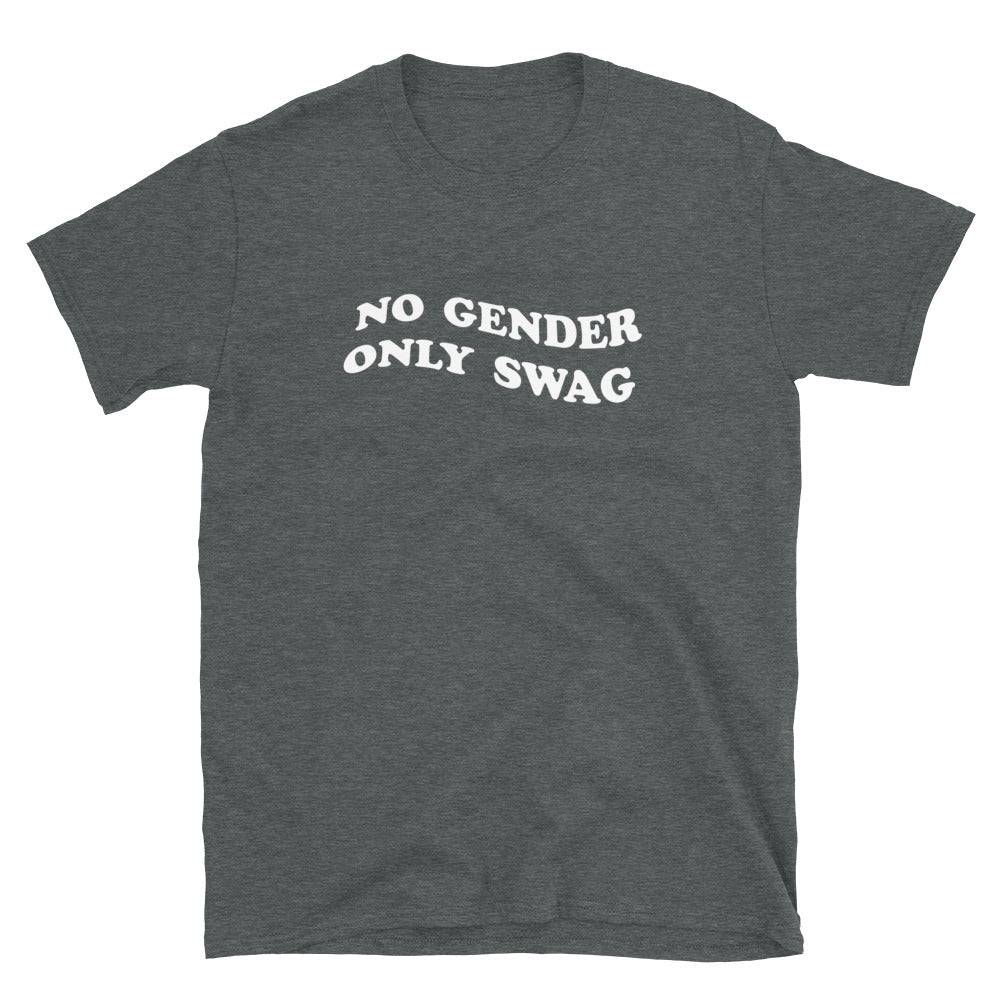 No Gender Only Swag non-binary tee, view 8 — Rose Gold Co