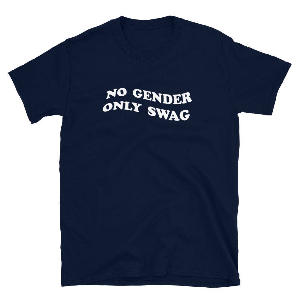 No Gender Only Swag non-binary tee, view 7 — Rose Gold Co