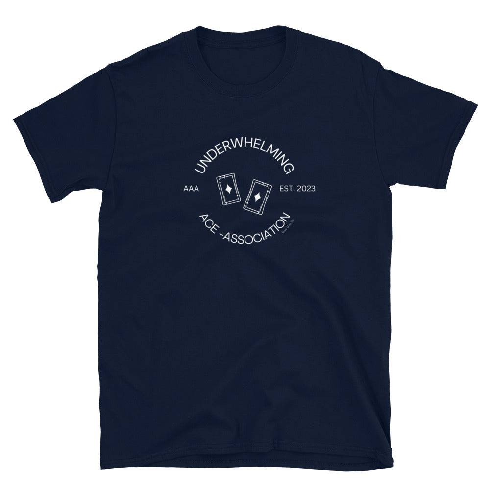 Underwhelming Ace Club tee, view 3 — Rose Gold Co