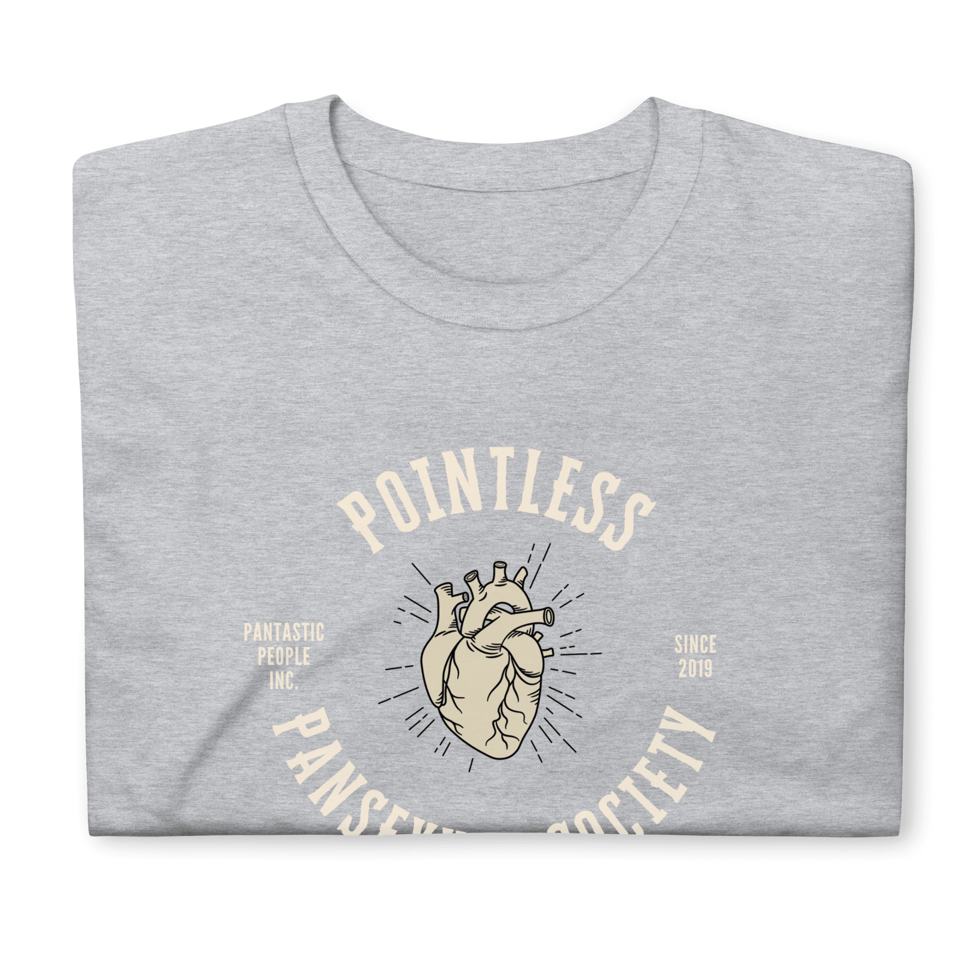 Pointless Pansexual Society Club T-Shirt - Rose Gold Co. Shop