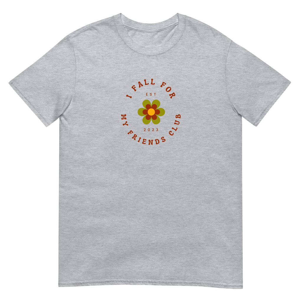 I Fall for My Friends Club tee, view 9 — Rose Gold Co
