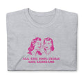All Cool Girls Are Lesbians white graphic tee, view 5 — Rose Gold Co