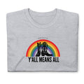 Y'all Means All ally tee, view 7 — Rose Gold Co