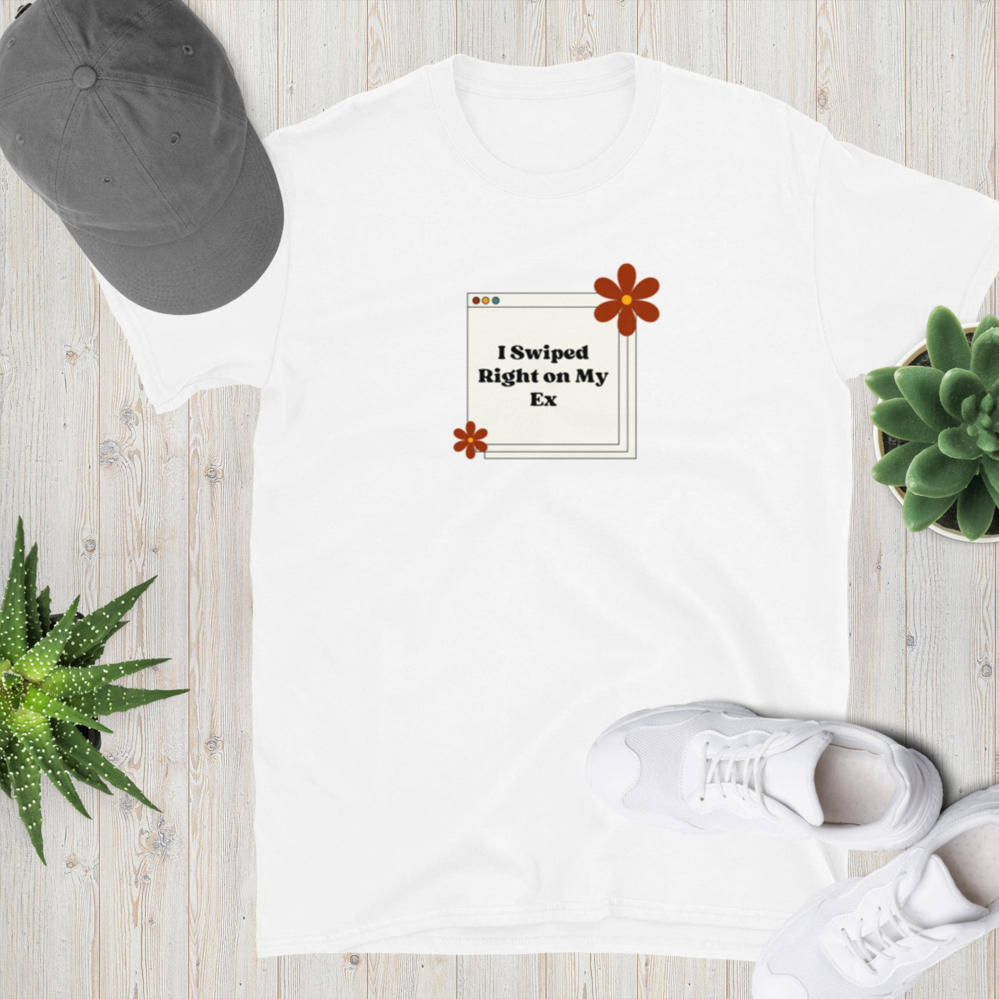I Swiped Right on My Ex tee, view 6 — Rose Gold Co
