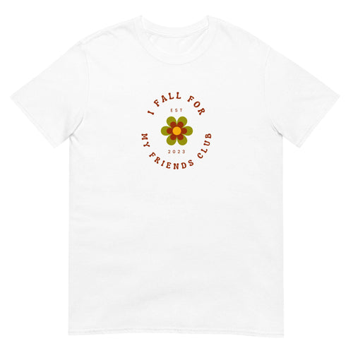 I Fall for My Friends Club tee, view 2 — Rose Gold Co