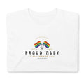Proud Ally Longhorn tee, view 3 — Rose Gold Co